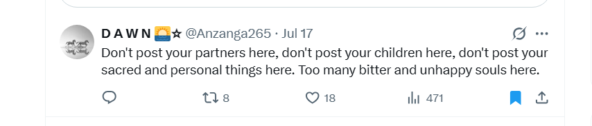 Twitter screenshot